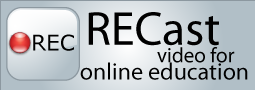 RECast- video for online education